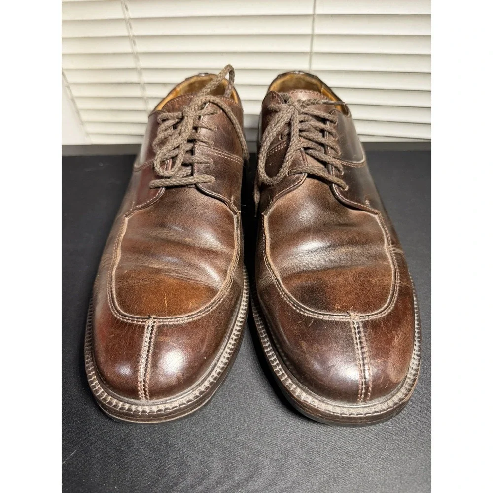 Cole Haan Oxfords Mens 9M Tan Leather Dress Shoes 14170